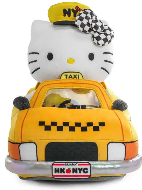 Sanrio Hello Kitty New York City Taxi Cub with Hello Kitty Plush
