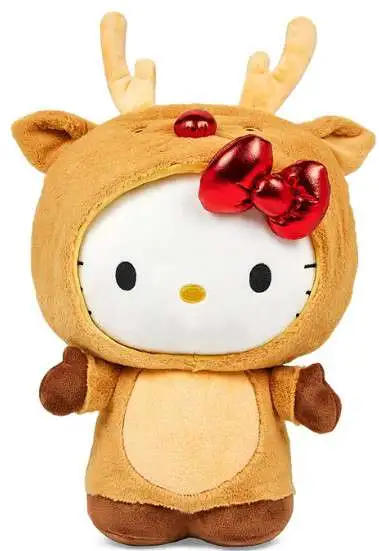 Sanrio Hello Kitty Reindeer 13-Inch Interactive Plush