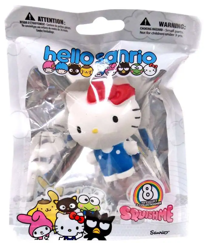 Squishme Just Toys Hello Kitty Sanrio Lot of 7 