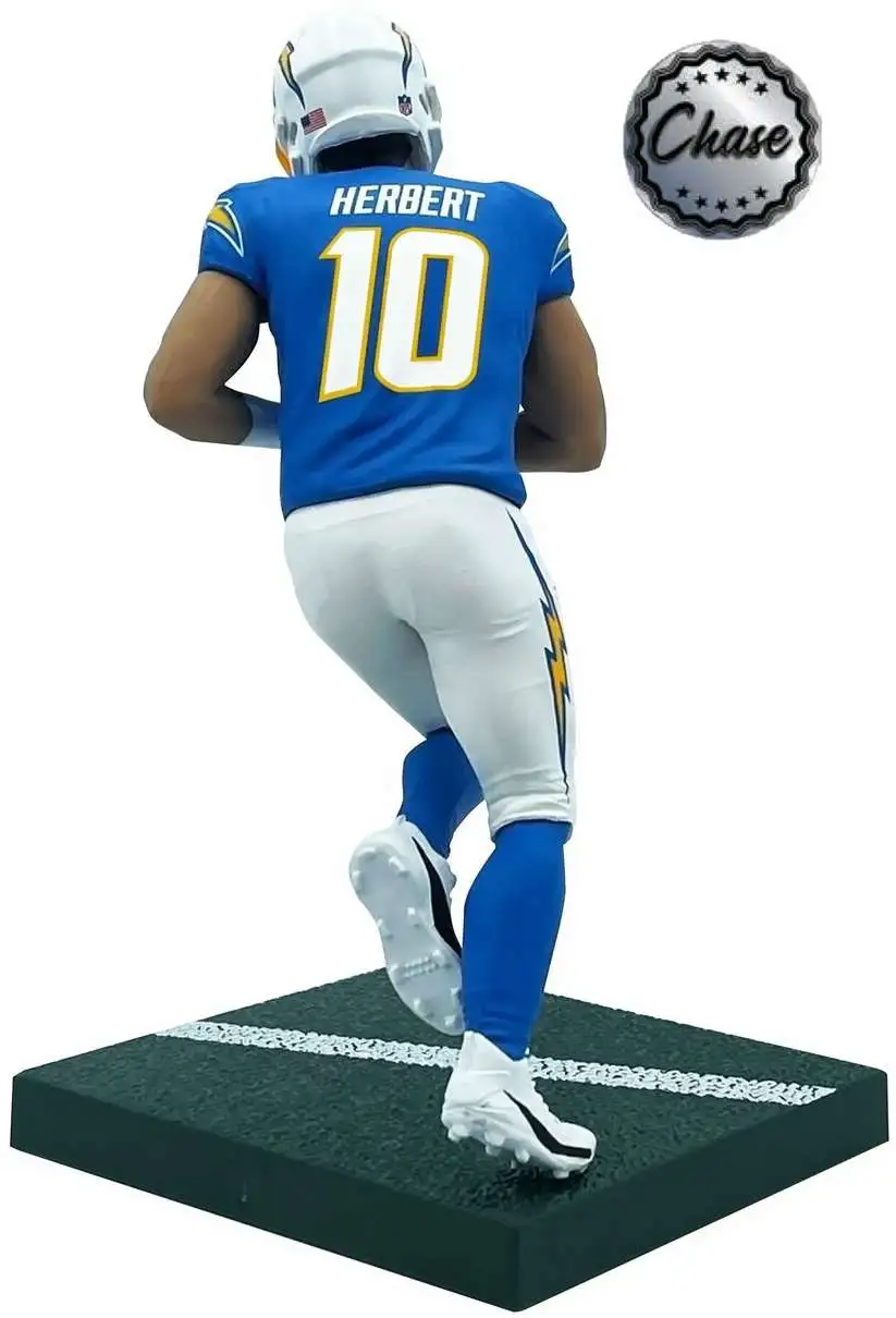 Funko Gold 12 NFL Justin Herbert Chargers - Figura Vinile 5 Pollici - Variante Chase 1/6