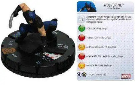 Marvel HeroClix Galactic Guardians LE Wolverine #103
