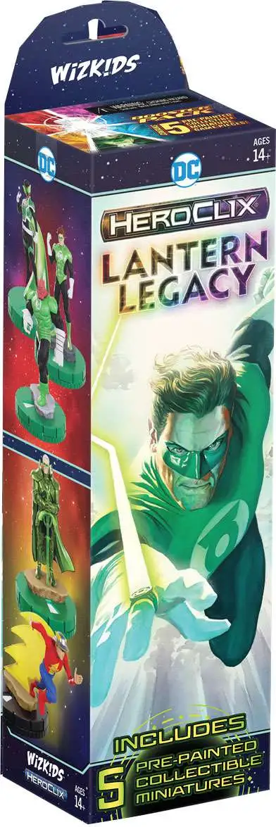 DC HeroClix Lantern Legacy Booster Pack [5 Miniatures] (Pre-Order ships January)