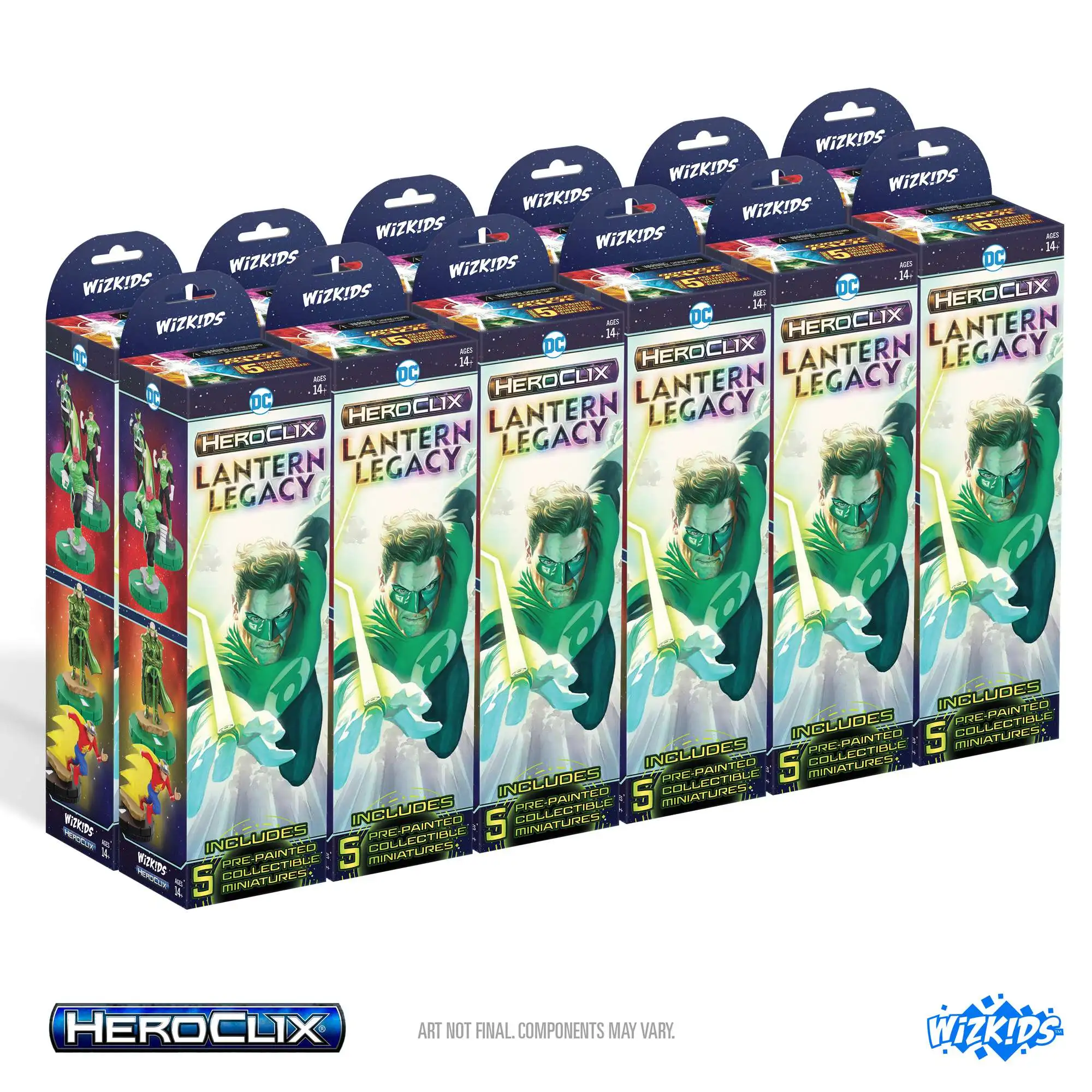 DC HeroClix Lantern Legacy Booster Brick [12 Packs] (Pre-Order ships January)