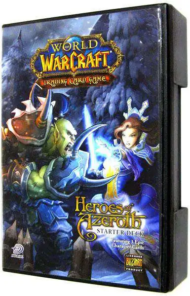 Heroes of Azeroth Starter Deck World Warcraft WOW Trading Card Game TCG 2 Epics for sale online 