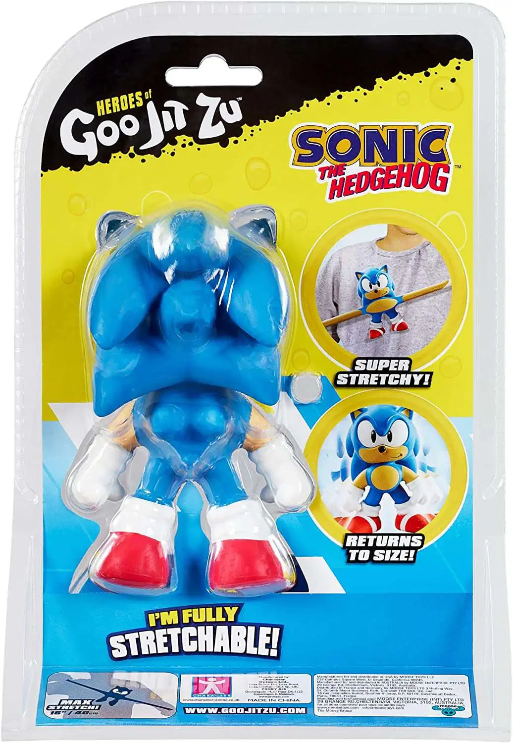 Heroes of Goo Jit Zu Sonic the Hedgehog - Stretch Tails - Moose Toys