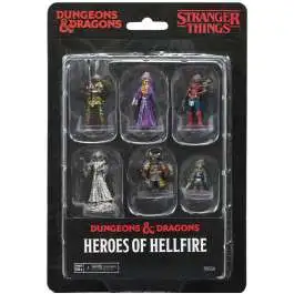 Dungeons & Dragons Stranger Things Heroes of Hellfire Exclusive Miniatures 6-Pack