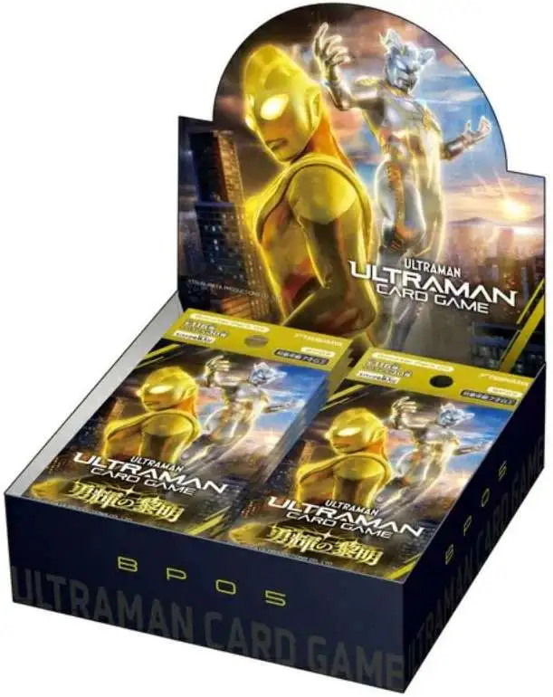 Ultraman Card Game Heroes of the Radiant Dawn Booster Box BP05 24 Packs  Tsuburaya Productions - ToyWiz