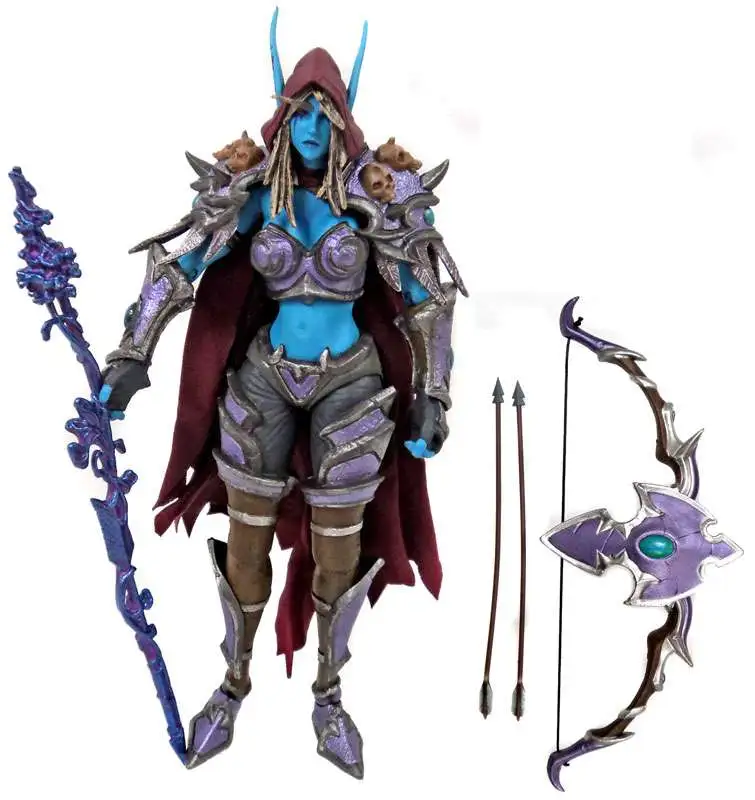 SYLVANAS WINDRUNNER FIGURE WARCRAFT WORLD OF HEROES OF THE STORM NEW 