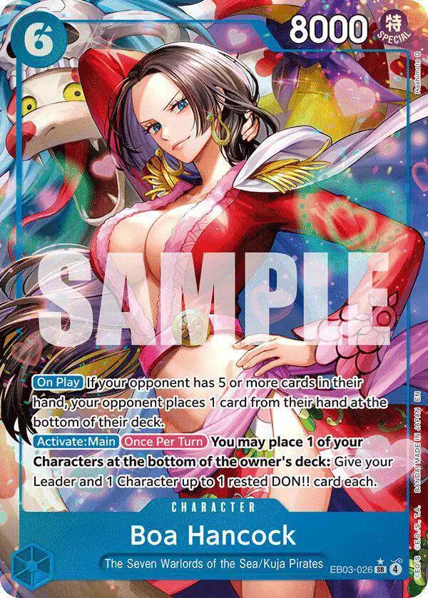 ワンピース カードゲーム [PSA10] BOA HANCOCK EB03-026 PSA 10 Boa Hancock EB03-026 SP Alt Art SR Heroines Edition One