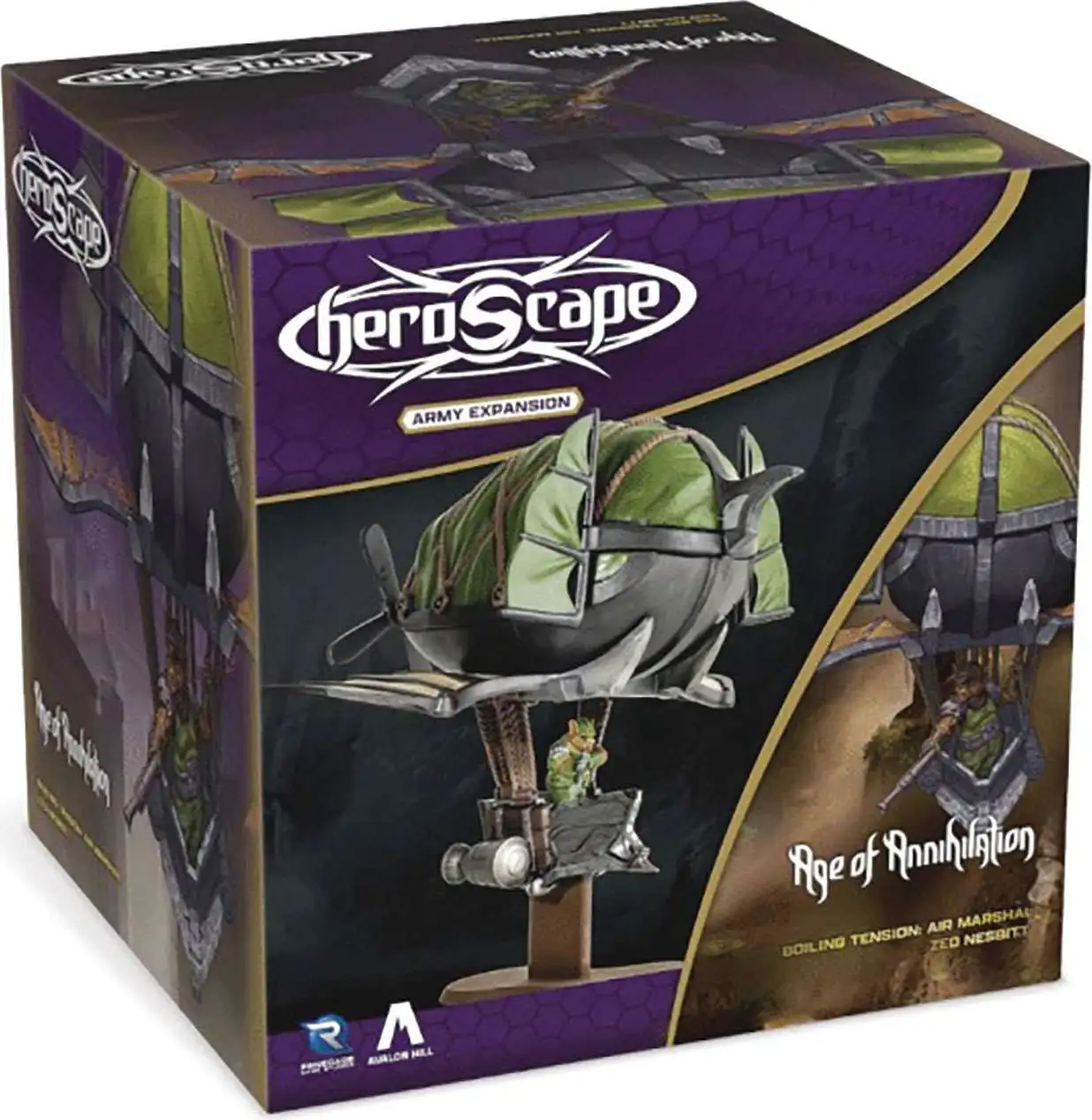 Heroscape Age of Annihilation Air Marshall Zed Nesbitt Army Expansion (Pre-Order ships January)