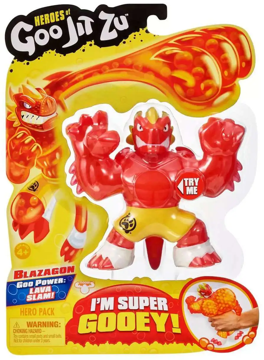 Worlds Apart Figurine Goo Jit Zu - Blazagon le Dragon - 11cm pas cher 