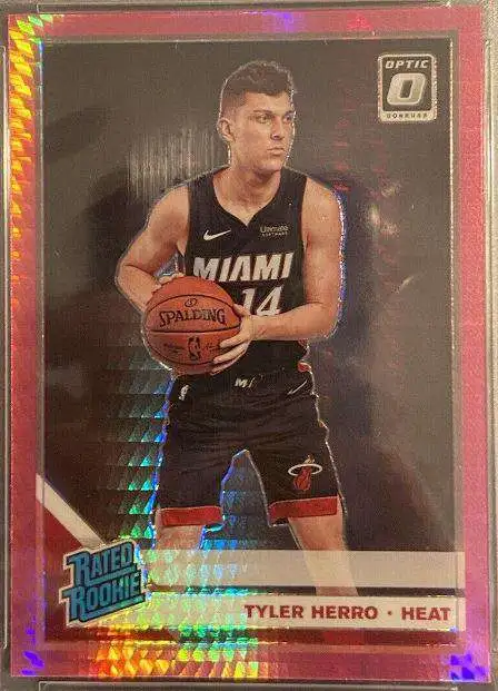 NBA 2019 Donruss Optic Basketball Rated Rookie Tyler Herro #172 [Pink Hyper]