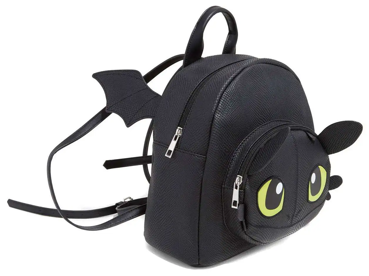 Loungefly bioworld toothless how to train your dragon mini backpack ...