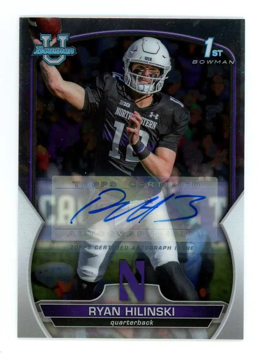NFL 2022 Bowman University 1st Bowman Ryan Hilinski #66 [Auto]