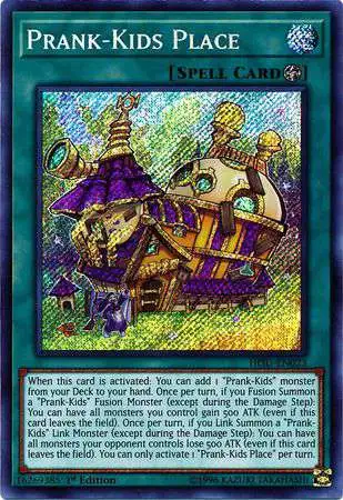 YuGiOh Hidden Summoners Secret Rare Prank-Kids Place HISU-EN023