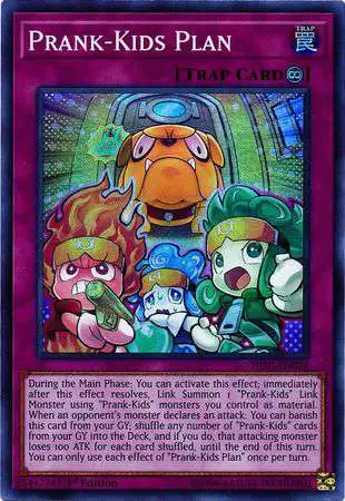 YuGiOh Hidden Summoners Super Rare Prank-Kids Plan HISU-EN026