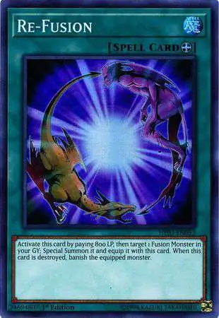 YuGiOh Hidden Summoners Super Rare Re-Fusion HISU-EN053
