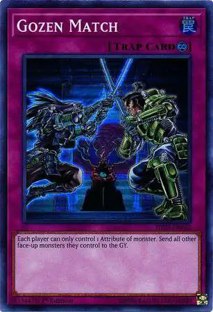 YuGiOh Hidden Summoners Super Rare Gozen Match HISU-EN060