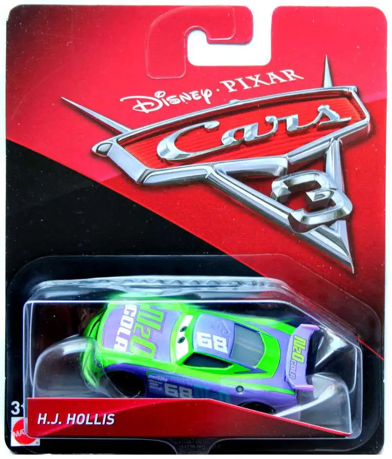 Disney Pixar Cars 3  H J Hollis with Bonus Mini Poster