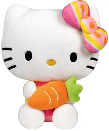 Sanrio Hello Kitty & Friends 2026 Easter Hello Kitty 8-Inch Plush [Holding Carrot] (Pre-Order ships April)