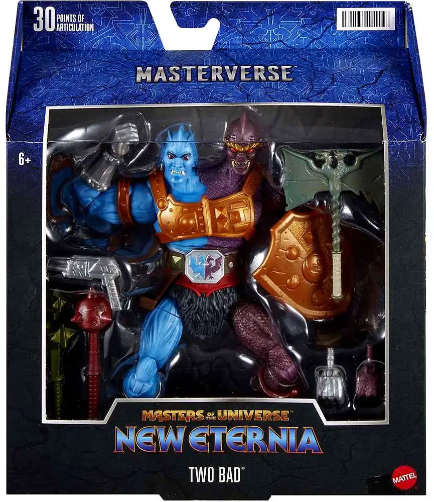 Masters of the Universe New Eternia Masterverse Two Bad Action Figure