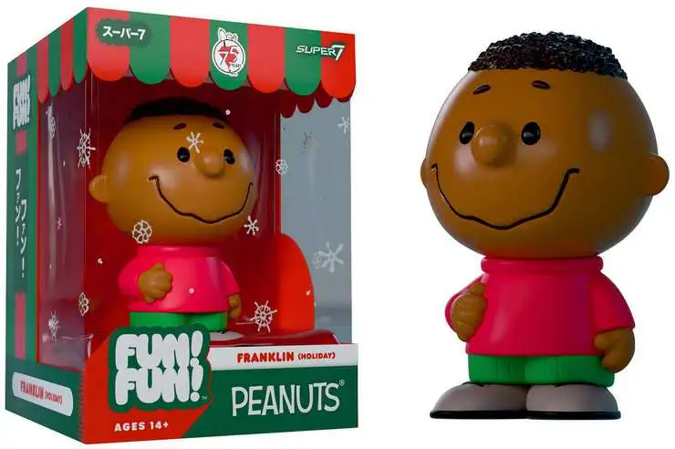 Peanuts Fun! Fun! Christmas Franklin Action Figure [Holiday]