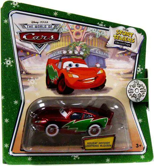 Disney / Pixar Cars The World of Cars Story Tellers Holiday Hotshot Lightning McQueen Diecast Car