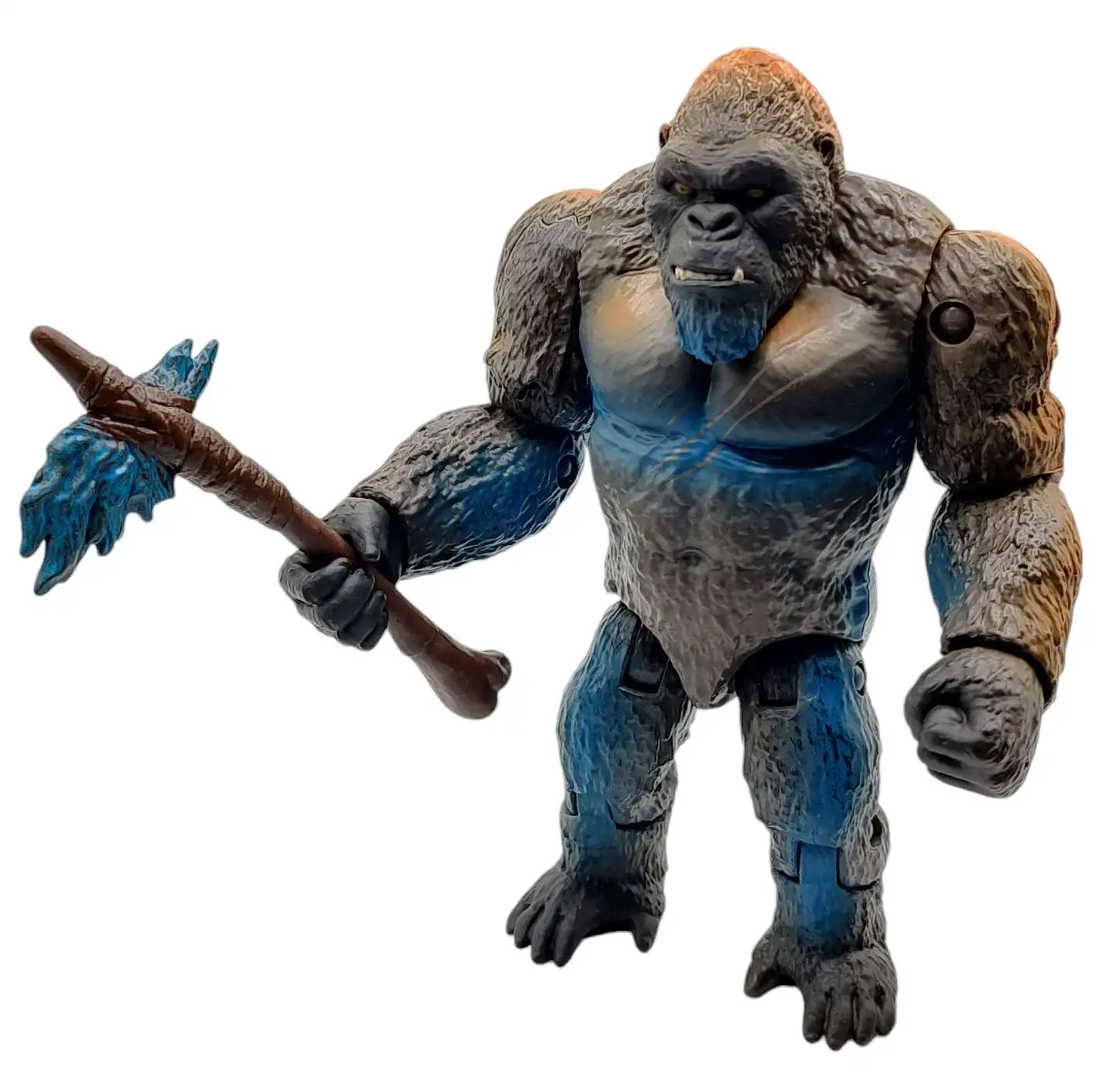 Godzilla Vs Kong Monsterverse Hollow Earth Kong Exclusive Action Figure [with Battle Axe Loose]
