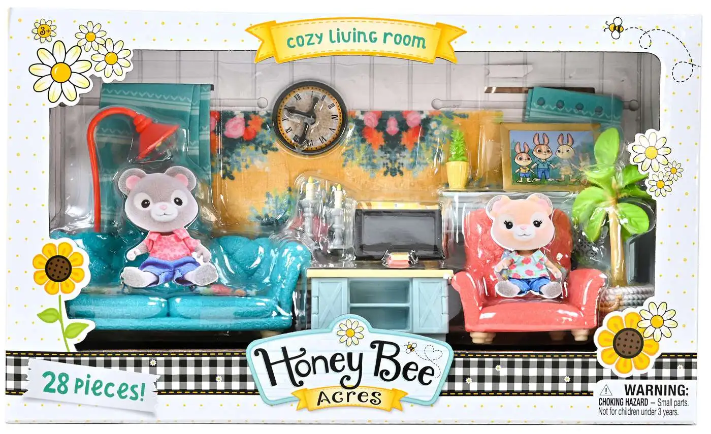 Honey Bee Acres Cozy Living Room