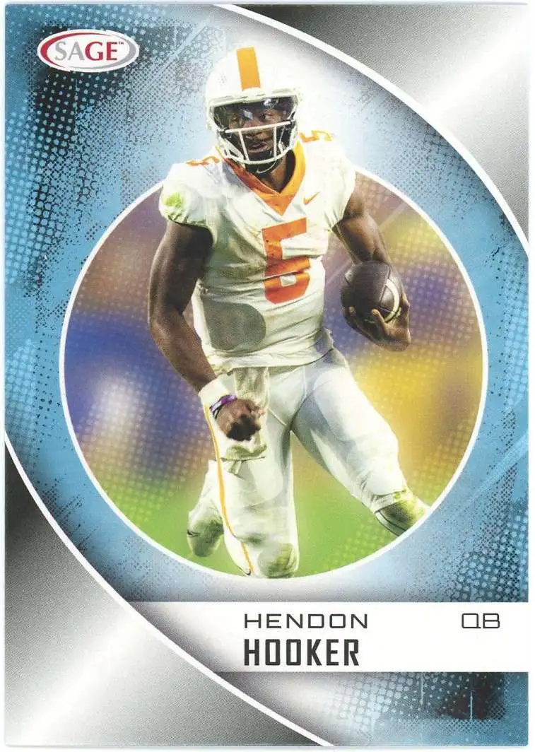 NFL 2023 Sage Black Hendon Hooker #75 [Rookie]