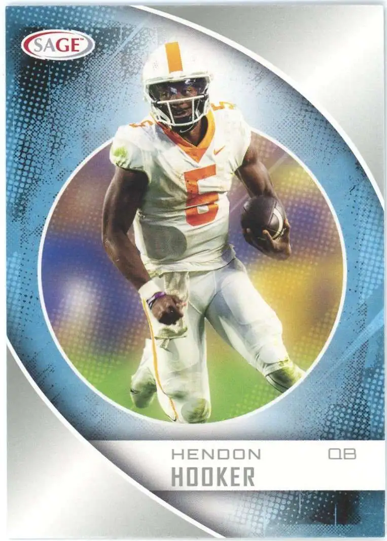 NFL 2023 Sage Silver Hendon Hooker #75 [Rookie]