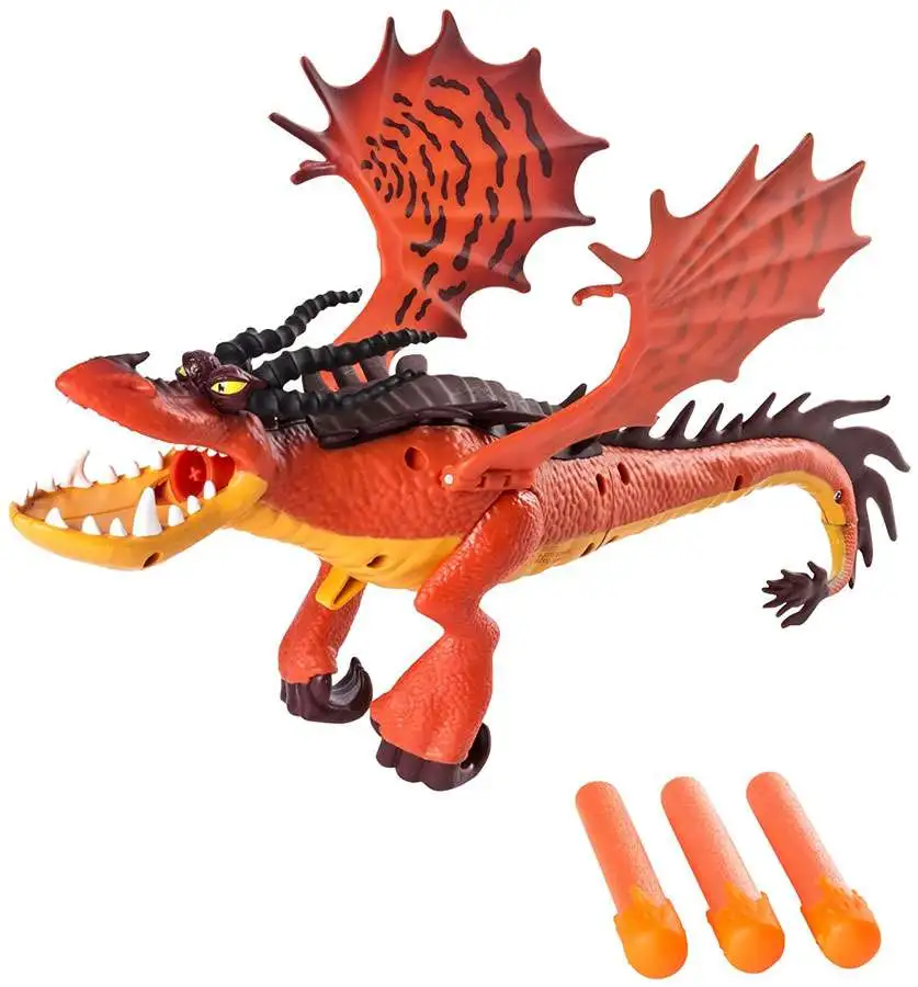 Toothless Dragon Blaster w/ Foam Darts How To Train Your Dragon Figure Toy 