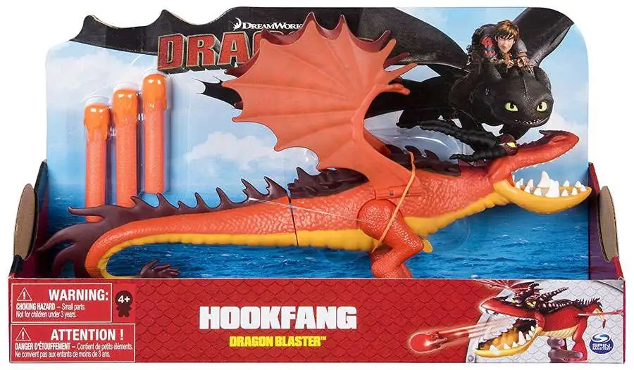 How To Train Your Dragon Dragons Dragon Blaster Hookfang Action Figure Spin Master Toywiz