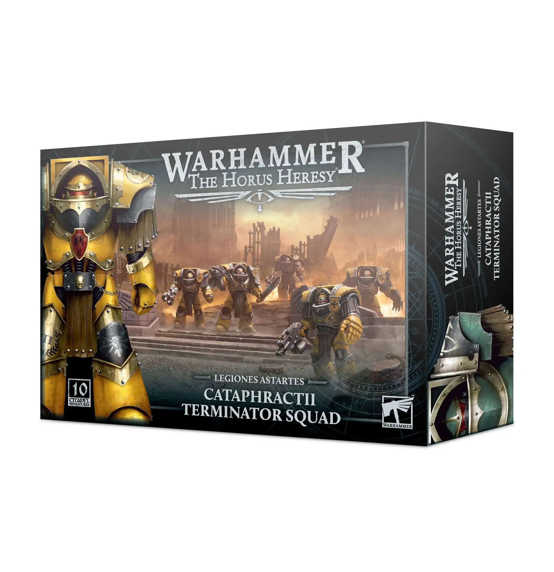 Warhammer: The Horus Heresy 2nd Edition Cataphractii Terminator Squad Miniatures