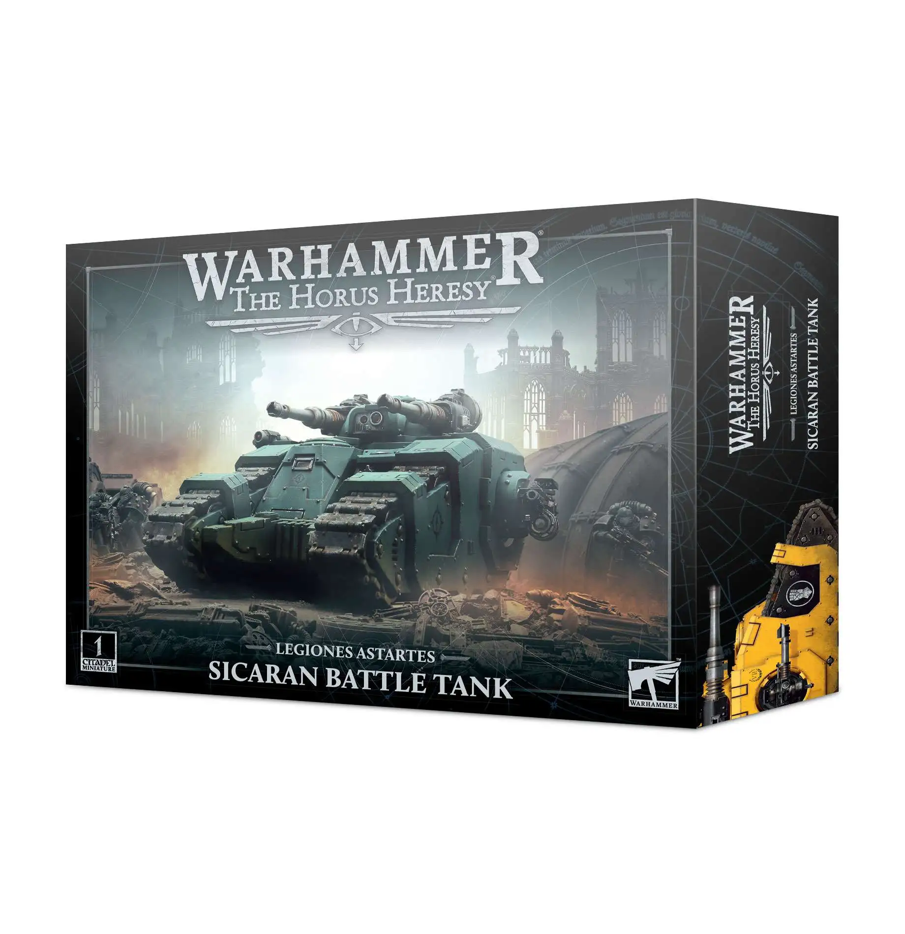 Warhammer: The Horus Heresy 2nd Edition Sicaran Battle Tank Miniatures