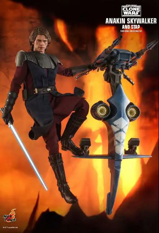 Star Wars Clone Wars Anakin Skywalker and STAP TMS020 Collectible Figure (Pre-Order ships July)