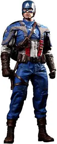 The First Avenger Movie Masterpiece Captain America Collectible Figure [The First Avenger]