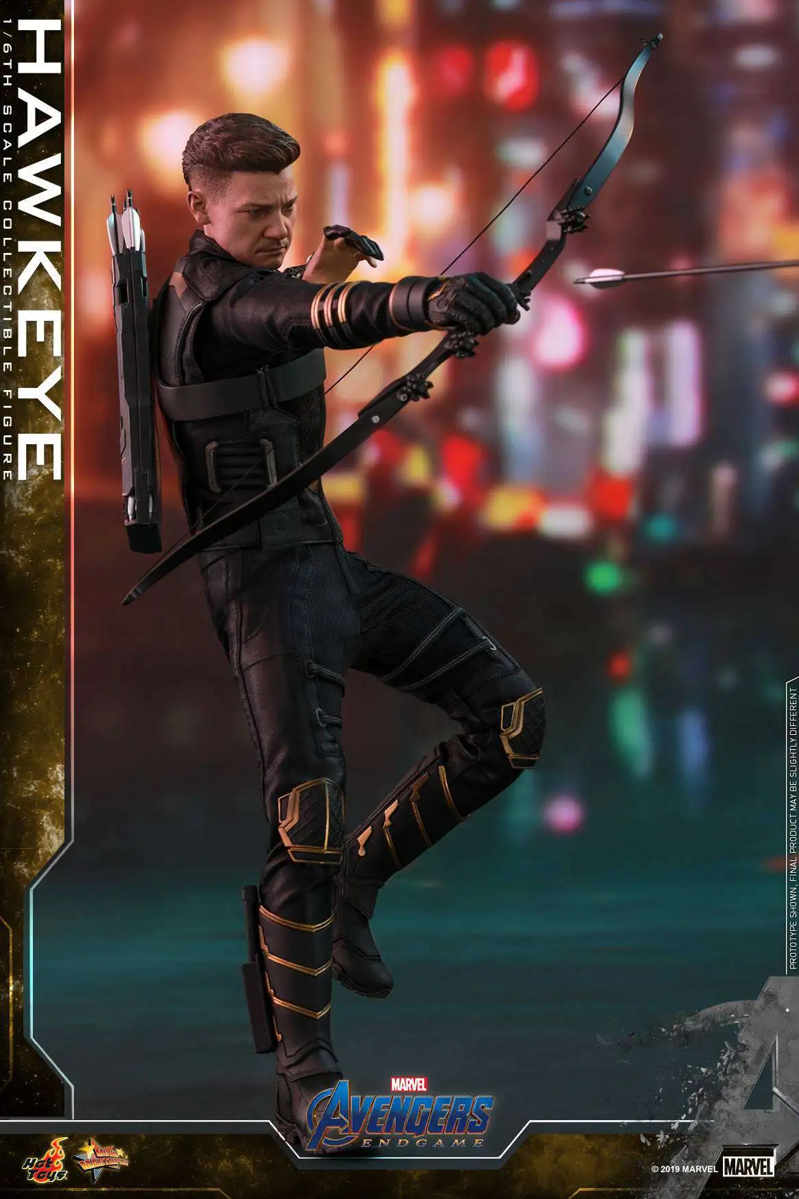 Hot Toys 1:6 Hawkeye Deluxe – Action Figure Da Collezione Da Avengers: Endgame