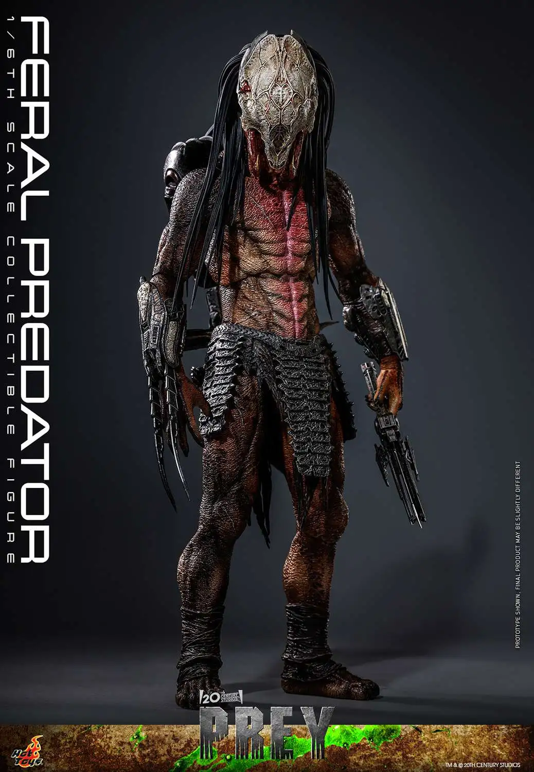 Prey Movie Masterpiece Feral Predator 1/6 Collectible 1/6 Scale Figure (Pre-Order ships September)