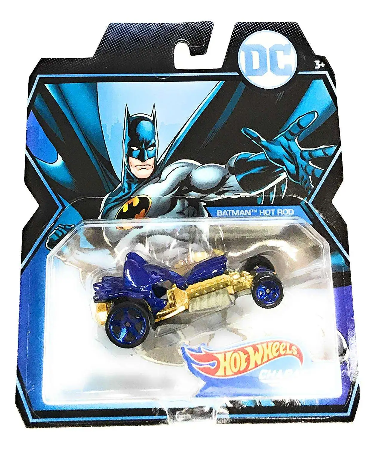Hot Wheels DC Character Cars Batman Hot Rod 164 Diecast Car Mattel Toys -  ToyWiz