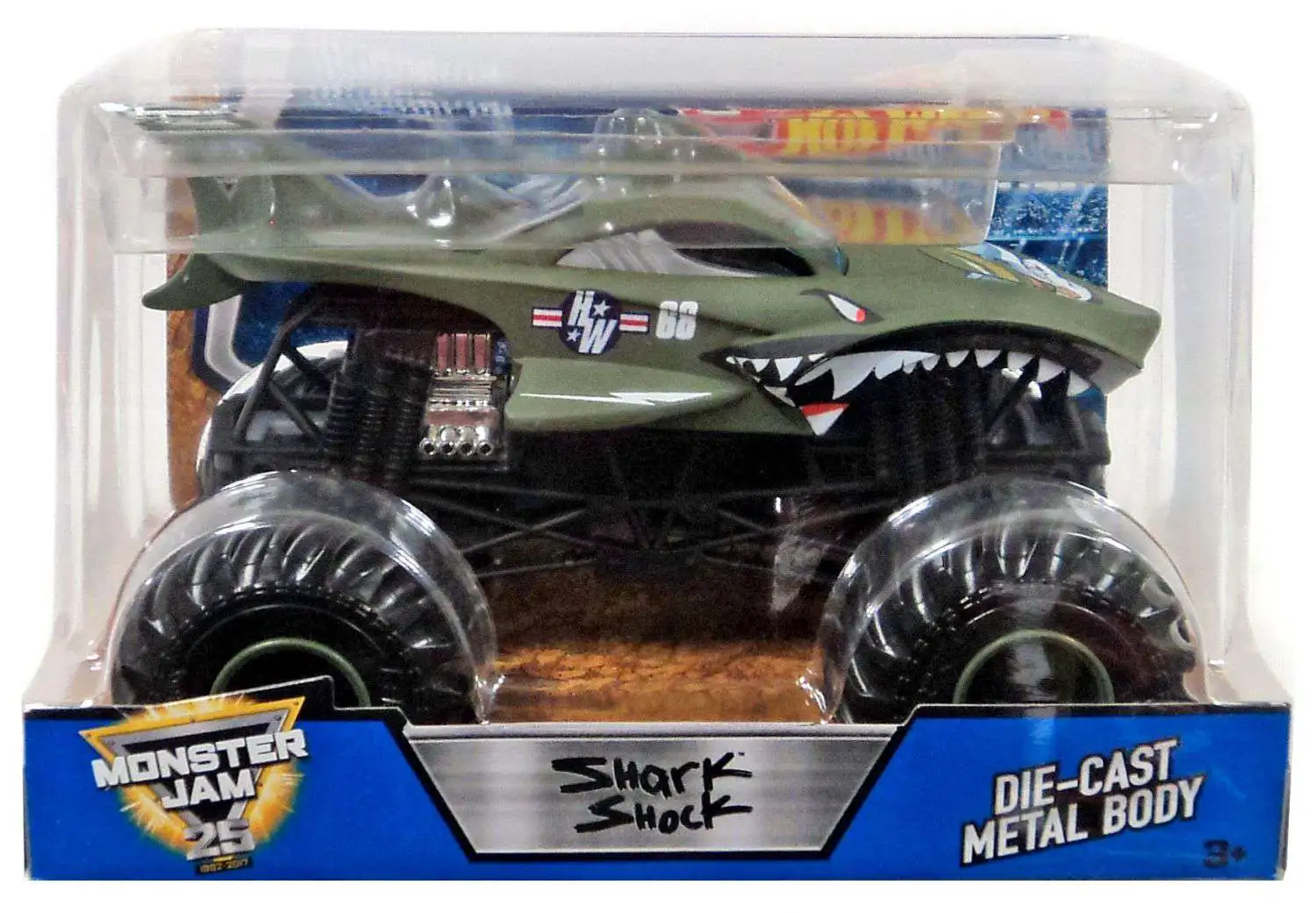 Hot wheels monster jam shark shock online