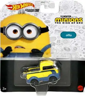Hot Wheels Minions Rise of Gru Character Cars Otto Diecast Car