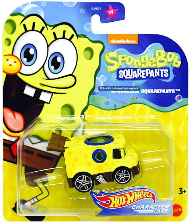Hot Wheels ~ SpongeBob Squarepants 2013 ~ SpongeBob character car