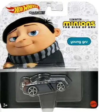 Hot Wheels Minions Rise of Gru Character Cars Young Gru Diecast Car