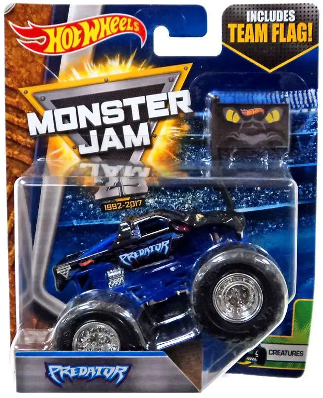 Hot Wheels モンスタージャム ツアーフェイバリット 25周年記念 Hot Wheels Monster Jam Flag Series Grave Digger 25th