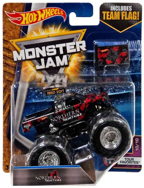 Hot Wheels Monster Jam 25 Northern Nightmare 164 Diecast Car 1010