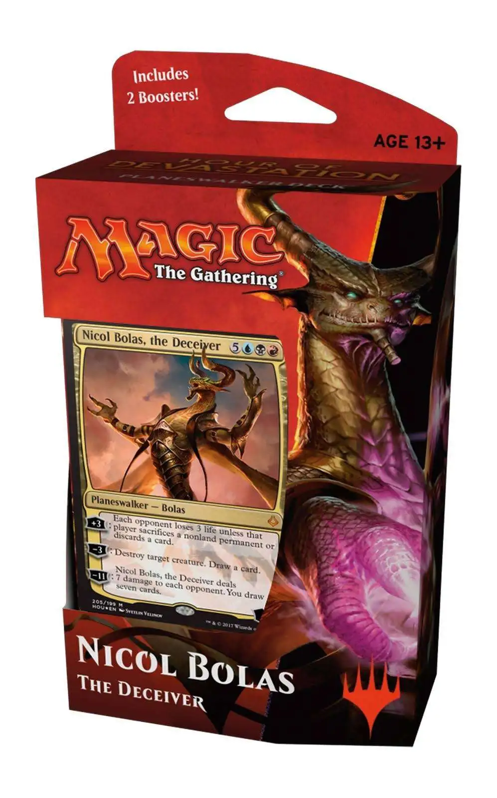 Magic The Gathering Hour of Devastation Card Game Bundle With 10 Boosters for sale online 