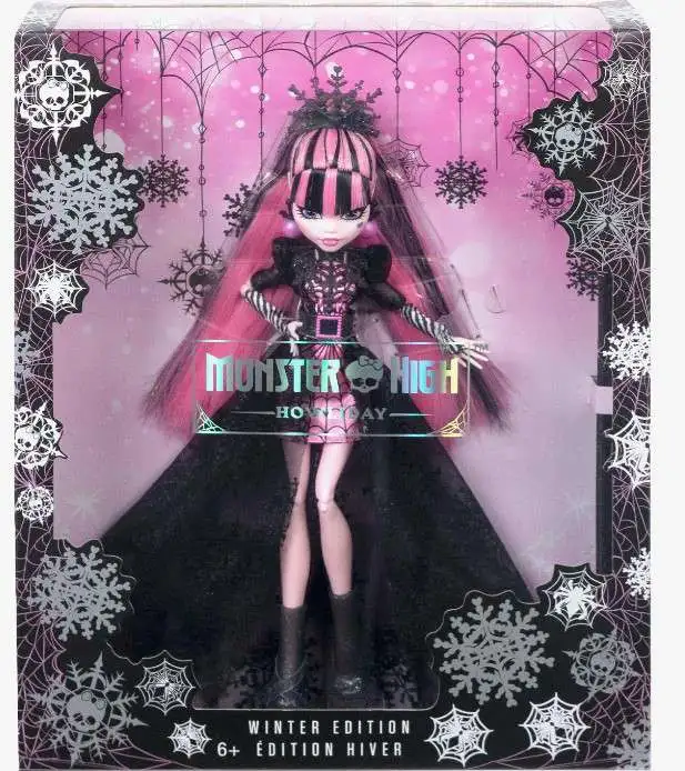 New 2022 Mattel Monster High HOWLIDAY DOLL DRACULAURA Special Edition  194735109906