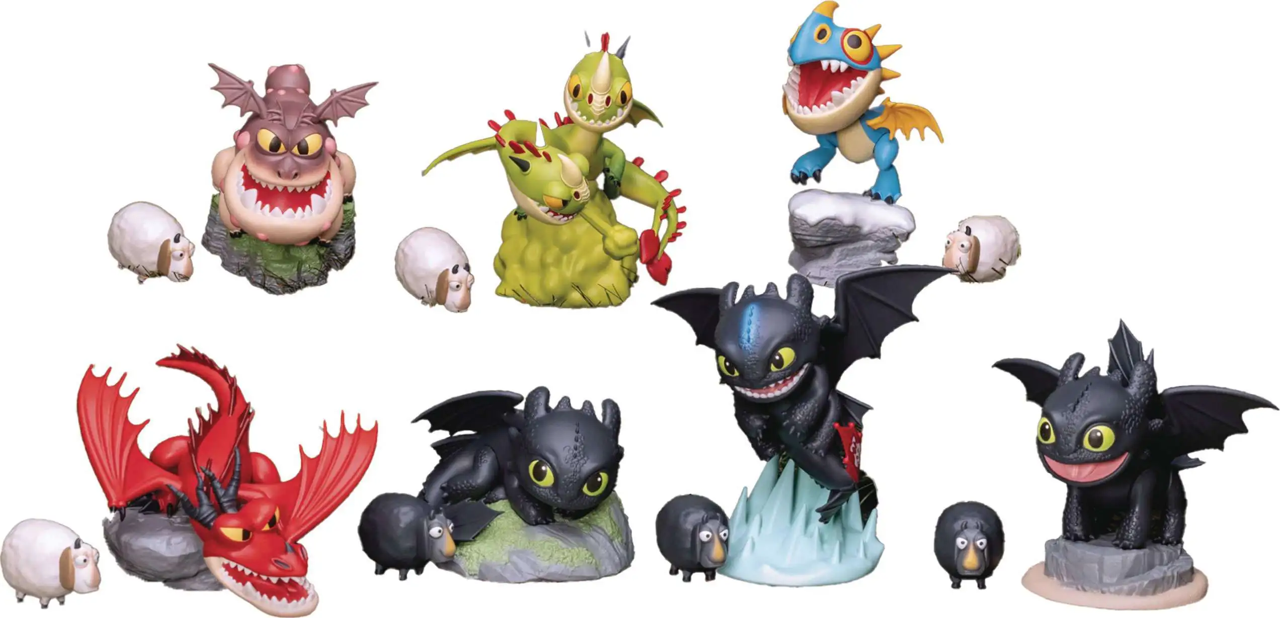 Mini Egg Attack How to Train Your Dragon 3-Inch Mini Figures Blind Box MEA-072 [6 Blind Packs] (Pre-Order ships January)