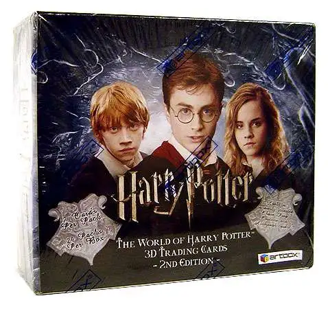 2nd Edition ArtBox World of 1-72 Harry Potter Complete 3D 72 Base Cards Set 